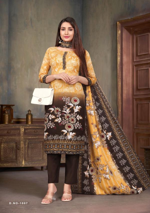 SAT Pashmina Shwal Suit Vol-13 – Dress Material